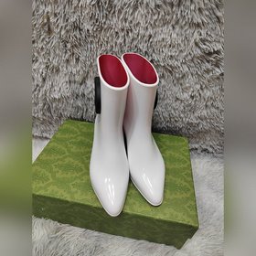 Gucci 2024 новые резиновые сапоги на низком каблуке, высококачест