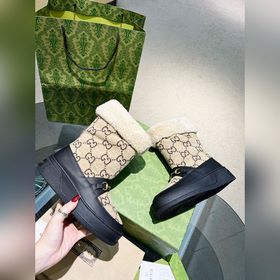 GUCCI, высококачественные пушистые туфли! Новинка! Точная копия о