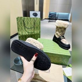 GUCCI, высококачественные пушистые туфли! Новинка! Точная копия о