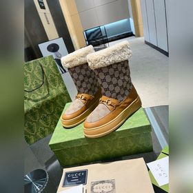 GUCCI, высококачественные пушистые туфли! Новинка! Точная копия о