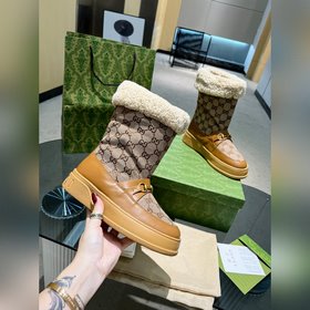 GUCCI, высококачественные пушистые туфли! Новинка! Точная копия о