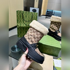 GUCCI, высококачественные пушистые туфли! Новинка! Точная копия о