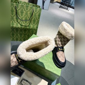 GUCCI, высококачественные пушистые туфли! Новинка! Точная копия о