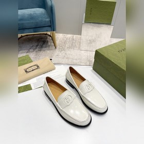 Лоферы Gucci Материал： кожа бычка с открытым краем Внутренняя под