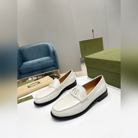 Лоферы Gucci Материал： кожа бычка с открытым краем Внутренняя под