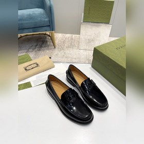 Лоферы Gucci Материал： кожа бычка с открытым краем Внутренняя под