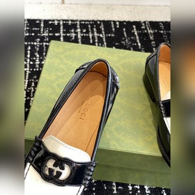 Gucci 23ss Лоферы, высококачественная версия. Переплетенные буквы