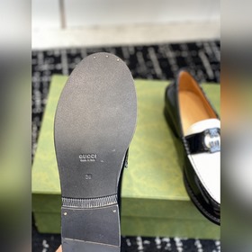 Gucci 23ss Лоферы, высококачественная версия. Переплетенные буквы