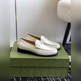 Gucci 23ss Лоферы, высококачественная версия. Переплетенные буквы