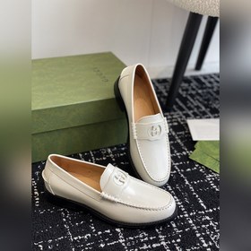 Gucci 23ss Лоферы, высококачественная версия. Переплетенные буквы