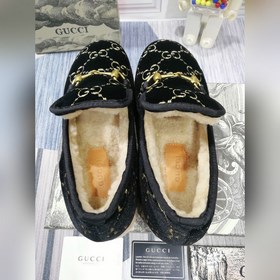 GUCCI, последние модели с подиума, меховые туфли, высококачествен