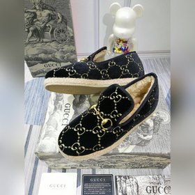 GUCCI, последние модели с подиума, меховые туфли, высококачествен