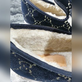 GUCCI, последние модели с подиума, меховые туфли, высококачествен