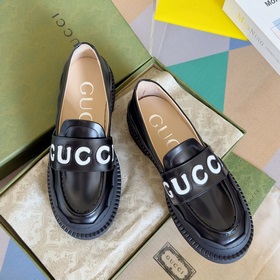 Версия высшего качества Gucci Новая модель с логотипом, волнисты