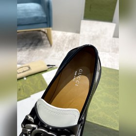Gucci Лоферы на толстой подошве Материал： кожа бычка с открытым к