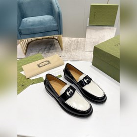 Лоферы Gucci Материал： кожа бычка с открытым краем Внутренняя под