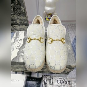 GUCCI, последние модели с подиума, меховые туфли, высококачествен