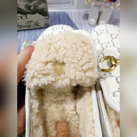 GUCCI, последние модели с подиума, меховые туфли, высококачествен