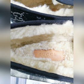 GUCCI, последние модели с подиума, меховые туфли, высококачествен