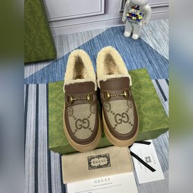 Gucci, версия высшего качества Новая модель зима 2024. Меховые бо