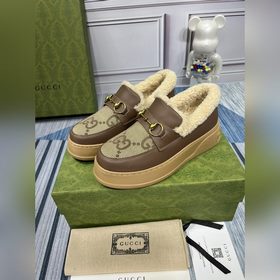 Gucci, версия высшего качества Новая модель зима 2024. Меховые бо