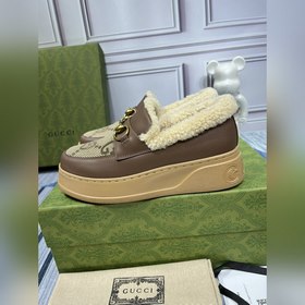 Gucci, версия высшего качества Новая модель зима 2024. Меховые бо