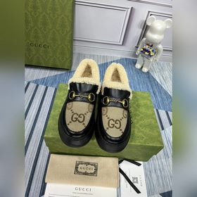 Gucci, версия высшего качества Новая модель зима 2024. Меховые бо
