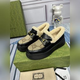 Gucci, версия высшего качества Новая модель зима 2024. Меховые бо