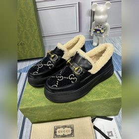Gucci, версия высшего качества Новая модель зима 2024. Меховые бо