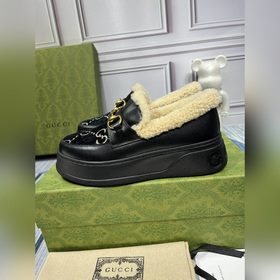 Gucci, версия высшего качества Новая модель зима 2024. Меховые бо