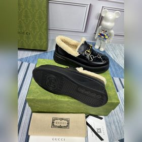 Gucci, версия высшего качества Новая модель зима 2024. Меховые бо