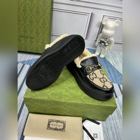 Gucci, версия высшего качества Новая модель зима 2024. Меховые бо