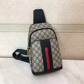 【Оригинальный товар】 Гуччи GUCCI сумка на грудь Размер： 18-31-5 Н