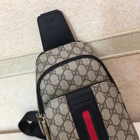 【Оригинальный товар】 Гуччи GUCCI сумка на грудь Размер： 18-31-5 Н