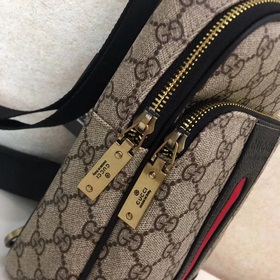 【Оригинальный товар】 Гуччи GUCCI сумка на грудь Размер： 18-31-5 Н