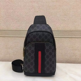 【Оригинальный товар】 Гуччи GUCCI сумка на грудь Размер： 18-31-5 Н