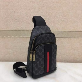 【Оригинальный товар】 Гуччи GUCCI сумка на грудь Размер： 18-31-5 Н