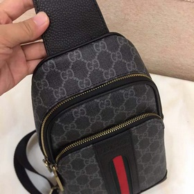 【Оригинальный товар】 Гуччи GUCCI сумка на грудь Размер： 18-31-5 Н