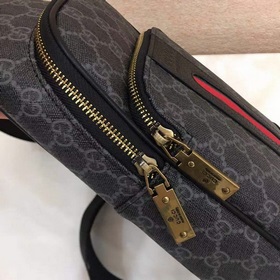 【Оригинальный товар】 Гуччи GUCCI сумка на грудь Размер： 18-31-5 Н