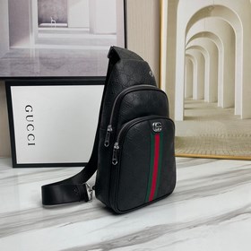 Модель сумки на грудь： 323# Оригинальный товар GUCCI, популярная