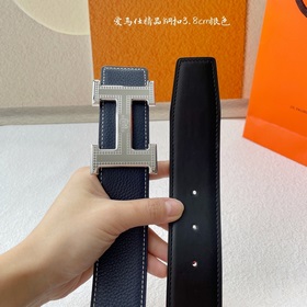 Hermes】Оригинальный ремень Hermes, ширина 3,8 см, импортная кожа,