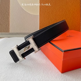 Hermes】Оригинальный ремень Hermes, ширина 3,8 см, импортная кожа,