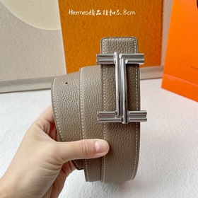 Hermes】Оригинальный ремень Hermes, ширина 3,8 см, импортная кожа,