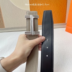 Hermes】Оригинальный ремень Hermes, ширина 3,8 см, импортная кожа,