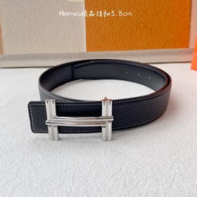 Hermes】Оригинальный ремень Hermes, ширина 3,8 см, импортная кожа,