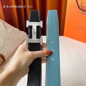 Hermes Оригинальный ремень Hermes, ширина 3,8 см, импортная кожа,