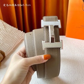 Hermes Оригинальный ремень Hermes, ширина 3,8 см, импортная кожа,