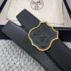 Hermes： Двусторонняя оригинальная кожа тог с металлической фурнит