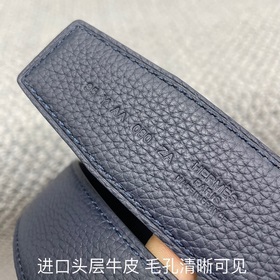 Hermes： Двусторонняя оригинальная кожа тог с металлической фурнит