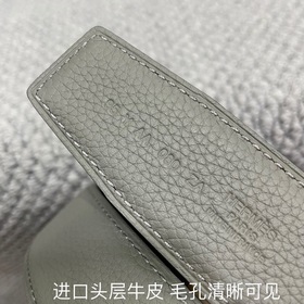 Hermes： Двусторонняя оригинальная кожа тог с металлической фурнит